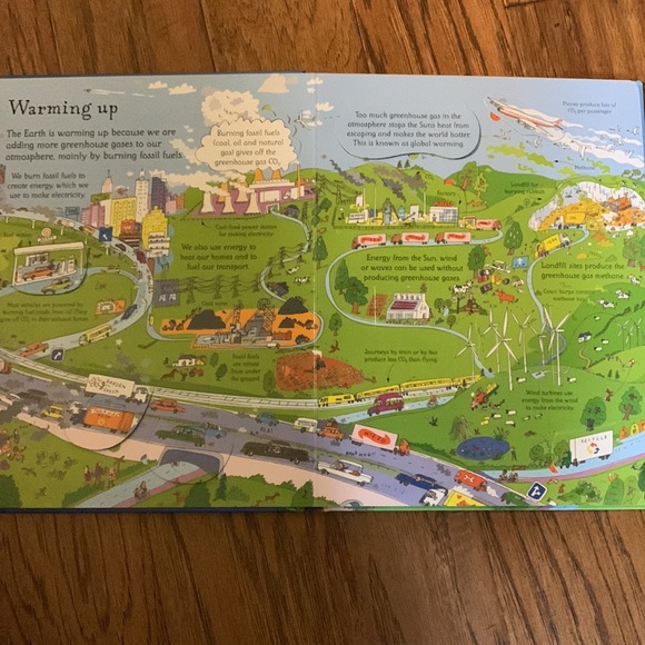 Usborne Flap Book See Inside Planet Earth - Picture 6 of 11